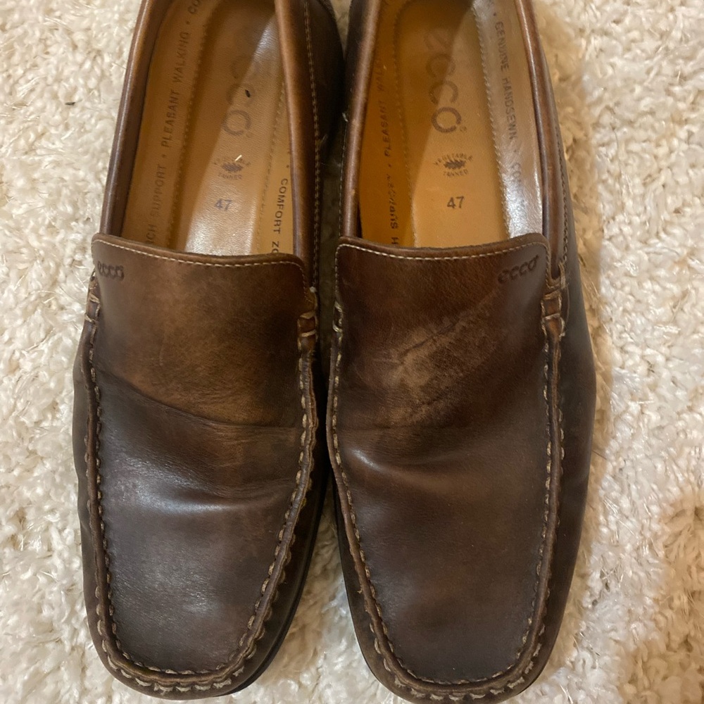 Ecco men’s genuine hand, zone dress shoes